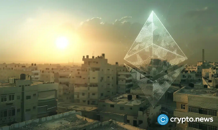 Crypto community raising ETH to evacuate civilians from Gaza