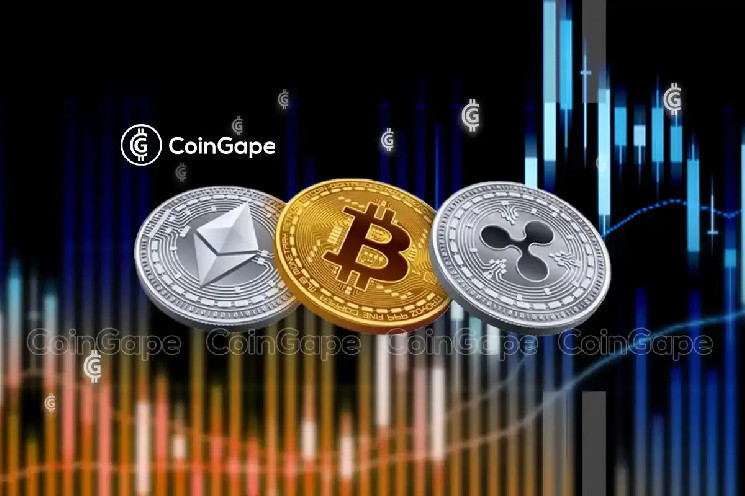 Top 3 Bitcoin, Ethereum, XRP Price Prediction: BTC Poised To Break $62K Hurdle