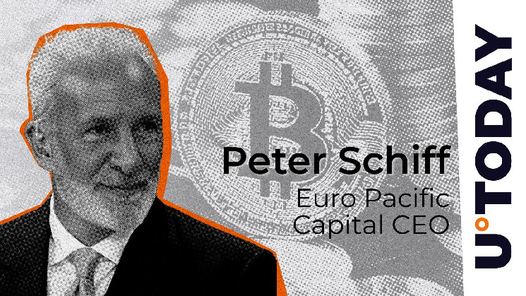 Peter Schiff Unhappy as Gold Crashes and Bitcoin Soars